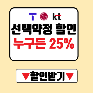 한국의 주요 통신사인 SK텔레콤(SKT), LG유플러스(LU), KT Corporation(KT)과 협력하여 선택 요금제에 대한 독점 25% 할인을 누구든 받으실수 있습니다.