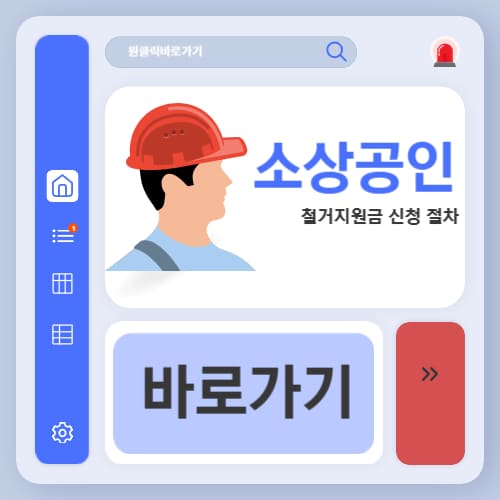 소상공인 철거지원금 신청 절차 (+조건, 서류, 지급기간)