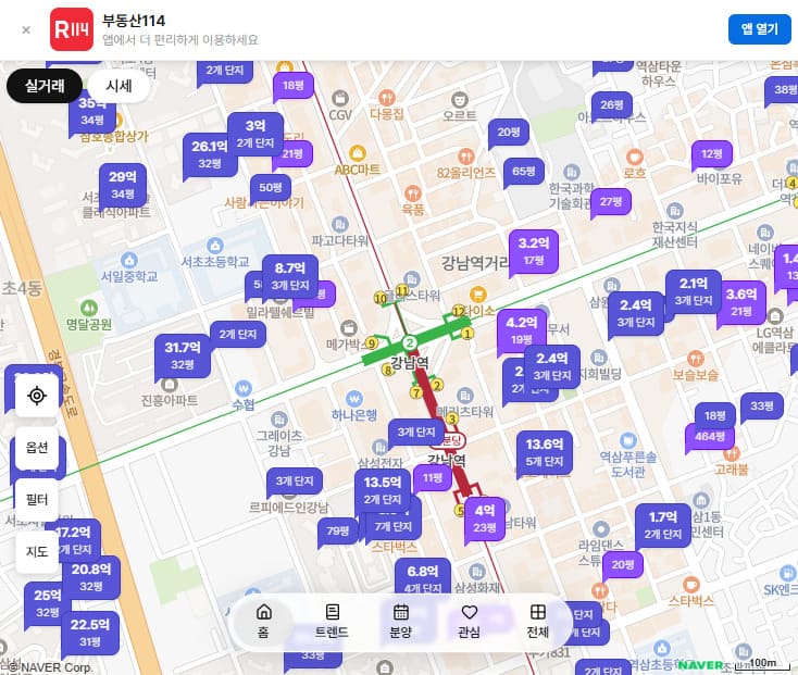 부동산114 홈페이지 바로가기 (https://r114.com/)